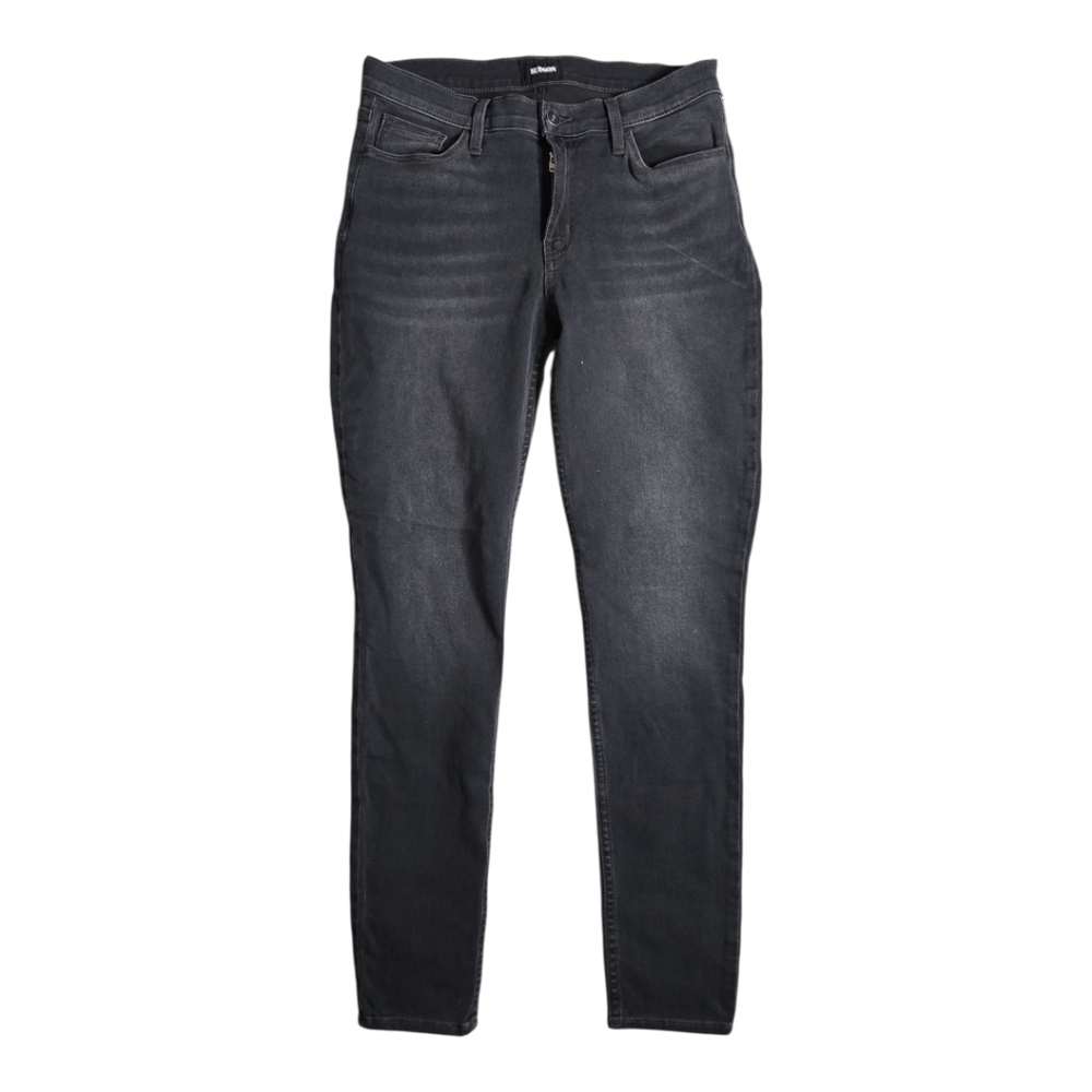 Hudson Super Skinny Ankle Black Jeans